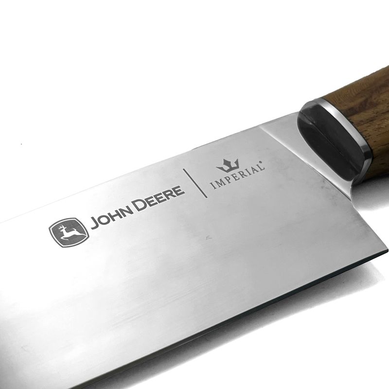 Cuchillo de barbacoa premium John Deere con tapa