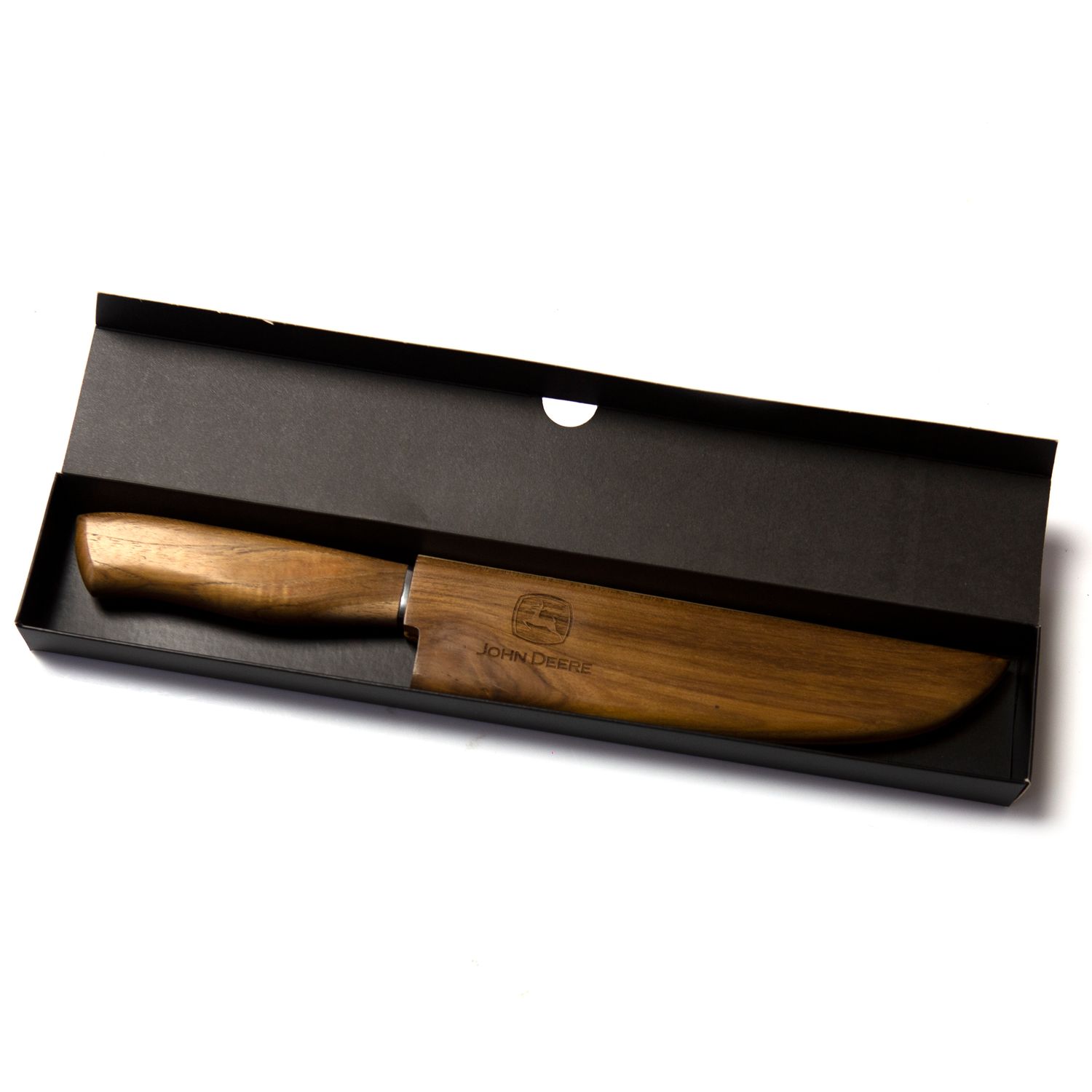 Cuchillo de barbacoa premium John Deere con tapa