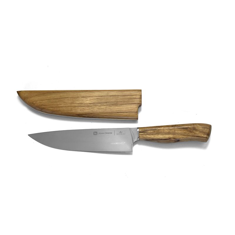 Cuchillo de barbacoa premium John Deere con tapa