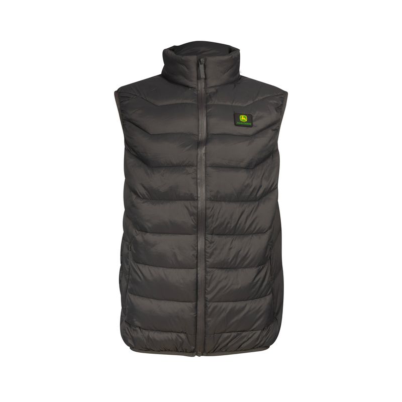 Chaleco de hombre John Deere  - Cinza Asfalto - Negro