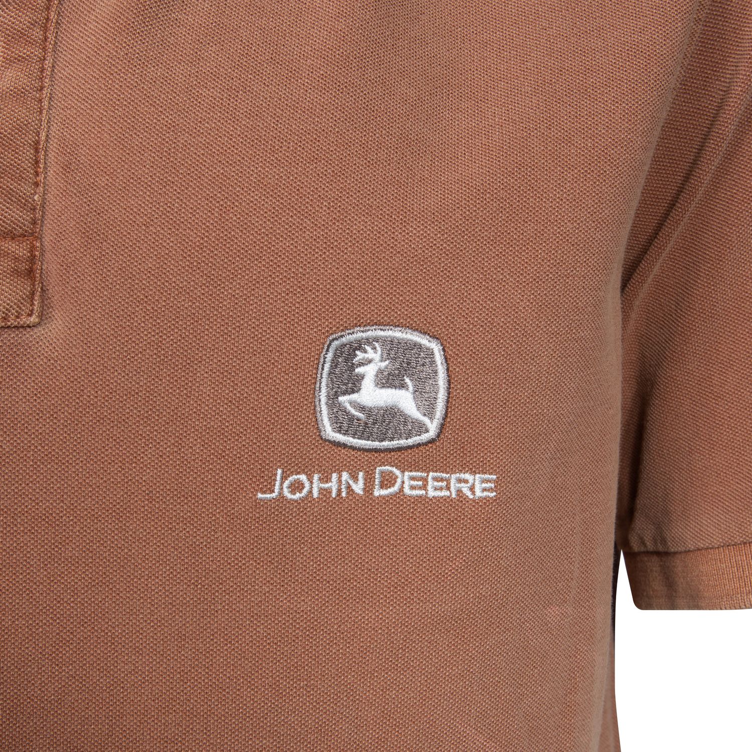 Camiseta John Deere Marrón