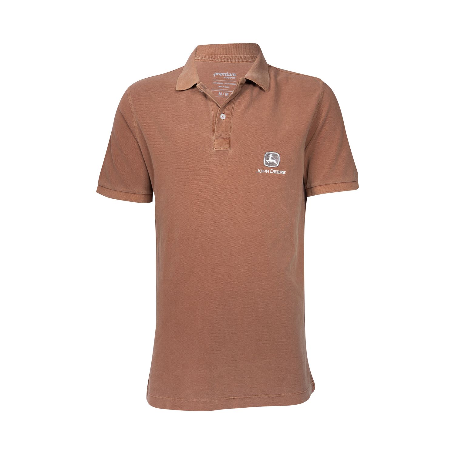 Camiseta John Deere Marrón