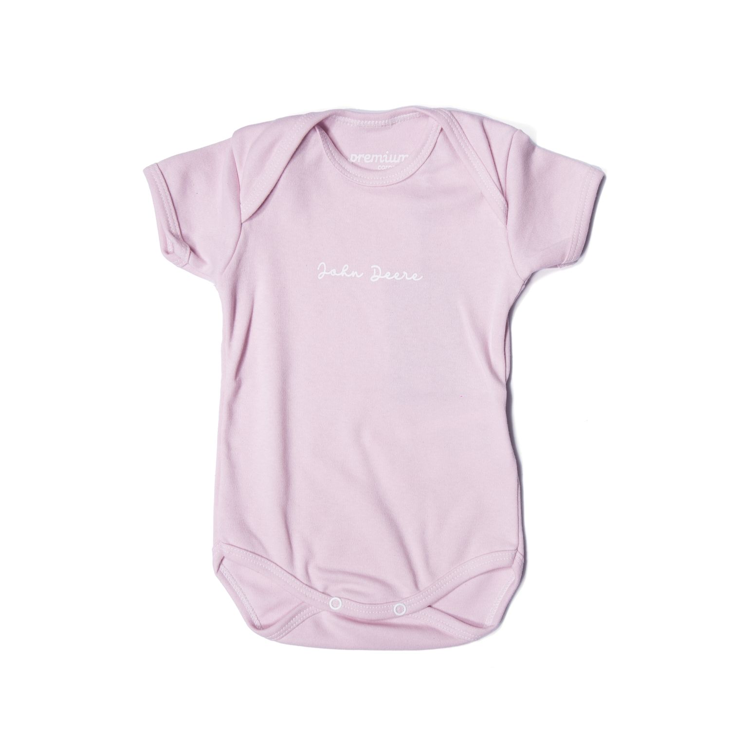 Body John Deere - Rosa Bebe