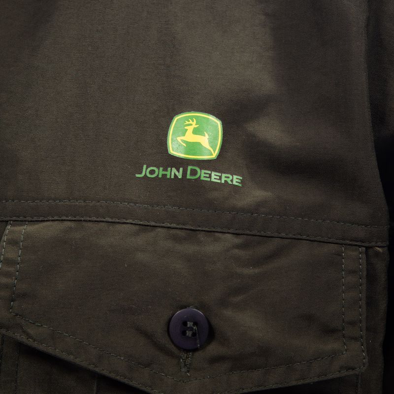 Camisa John Deere Verde Militar - Filtro UV