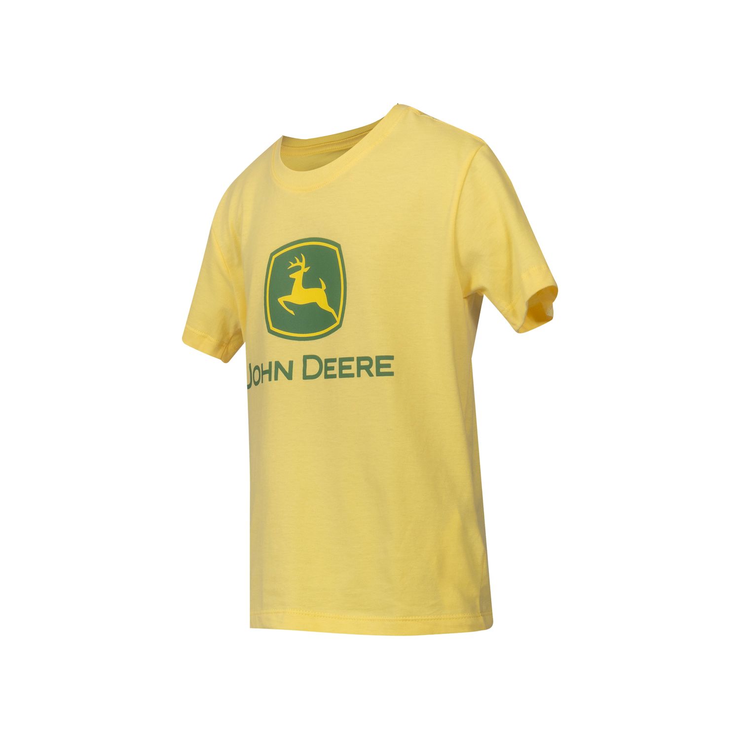 Camiseta Infantil John Deere Clásica - Amarillo Agro