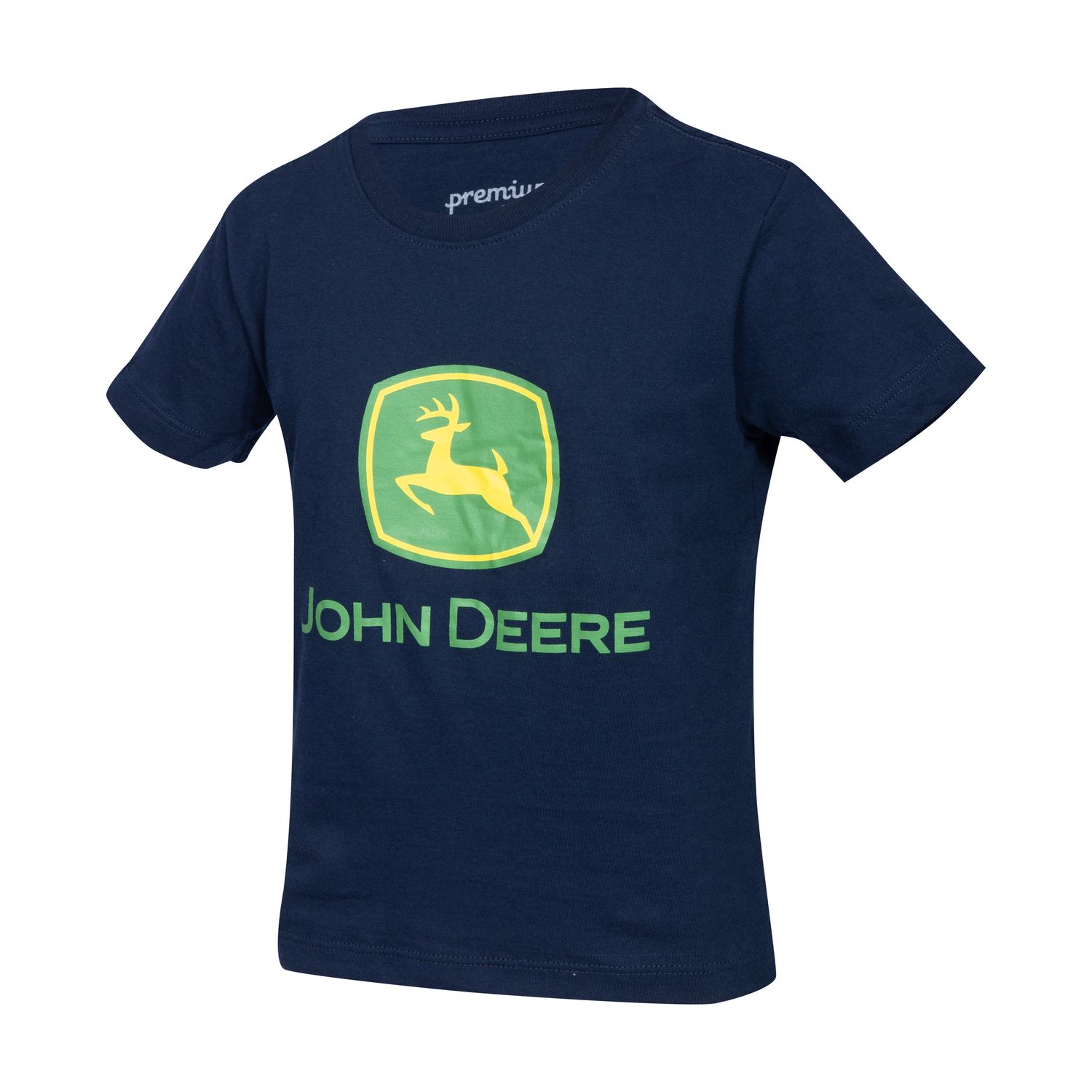 Camiseta Infantil John Deere Clásica - Azul Marino