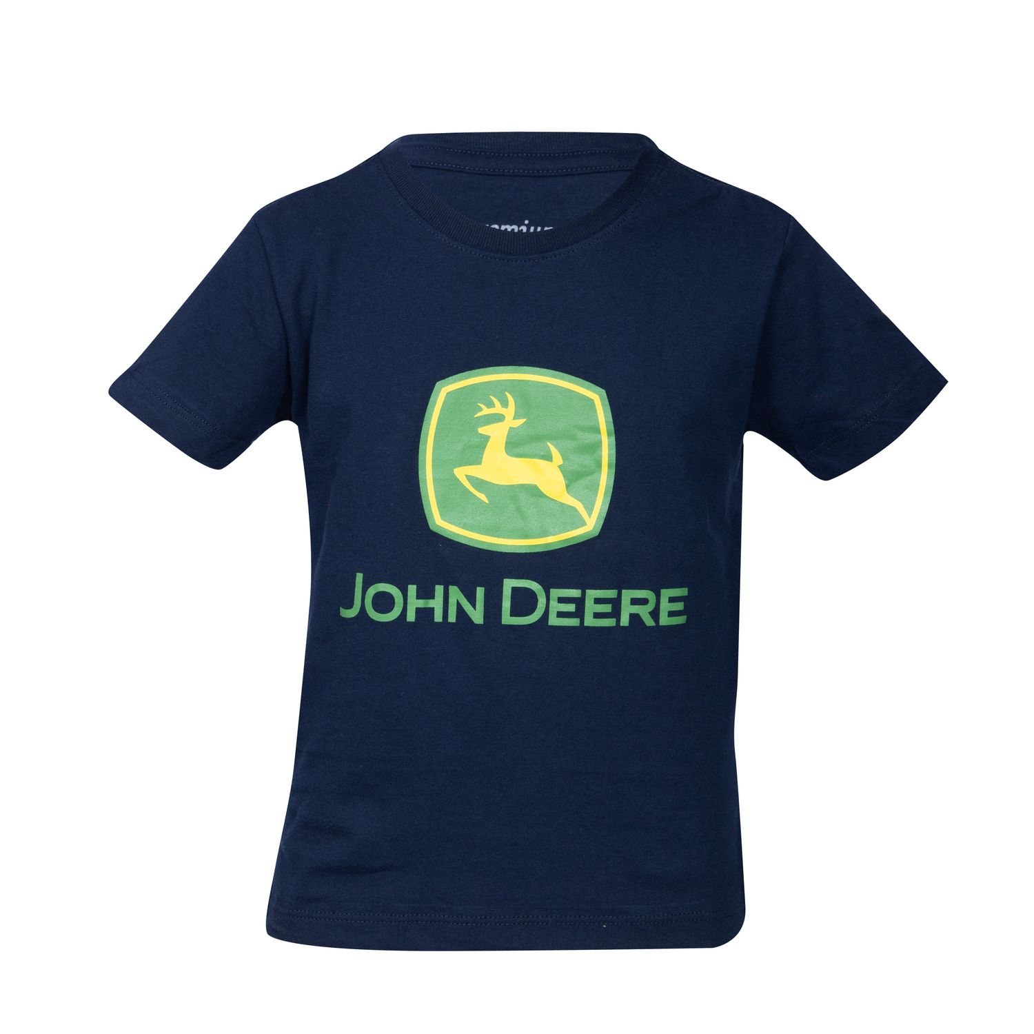 Camiseta Infantil John Deere Clásica - Azul Marino