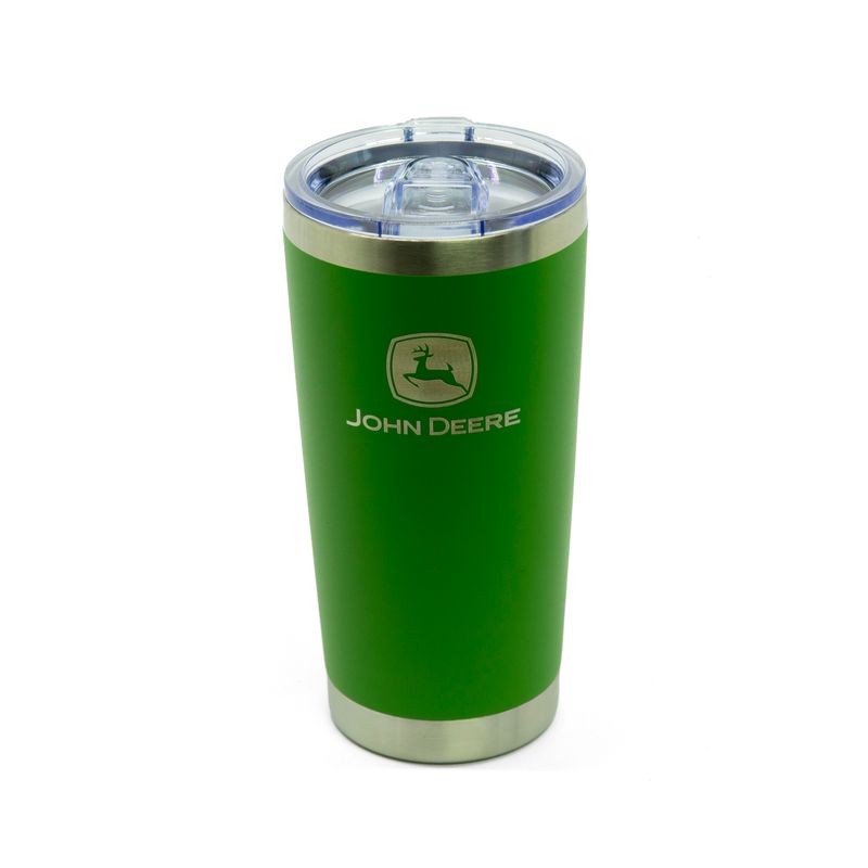 Vaso Termico John Deere Acero Inoxidable Verde Claro