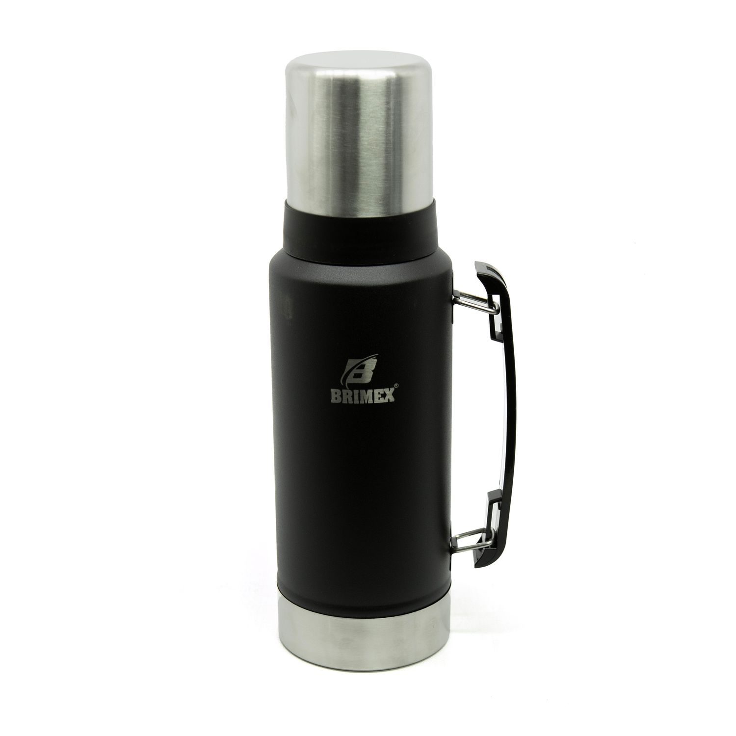 Termo Master John Deere Termico  - 1000 ML - Negro/plateado