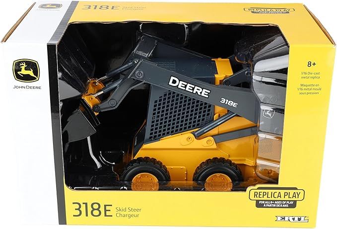 minicargadora John Deere  318E Escala 1/16