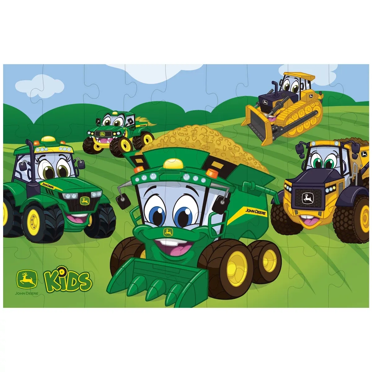 Rompecabezas para niños de John Deere