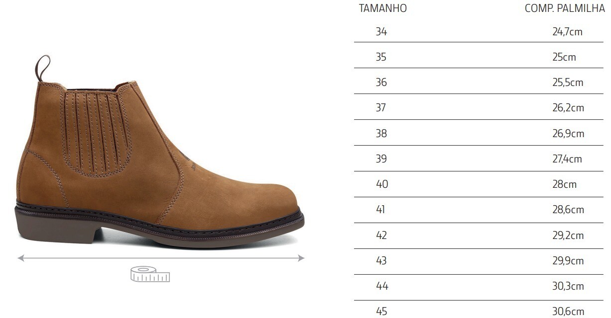 Bota Worker - Nobuck cafe - Talle 34