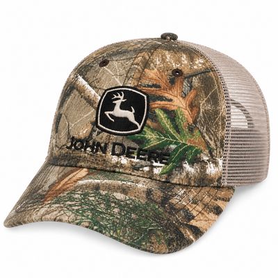 Gorro John Deere Camuflado Malla Lisa