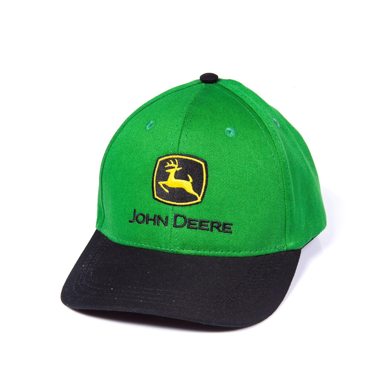 Gorro verde John Deere - Visera Azul/Logo CO