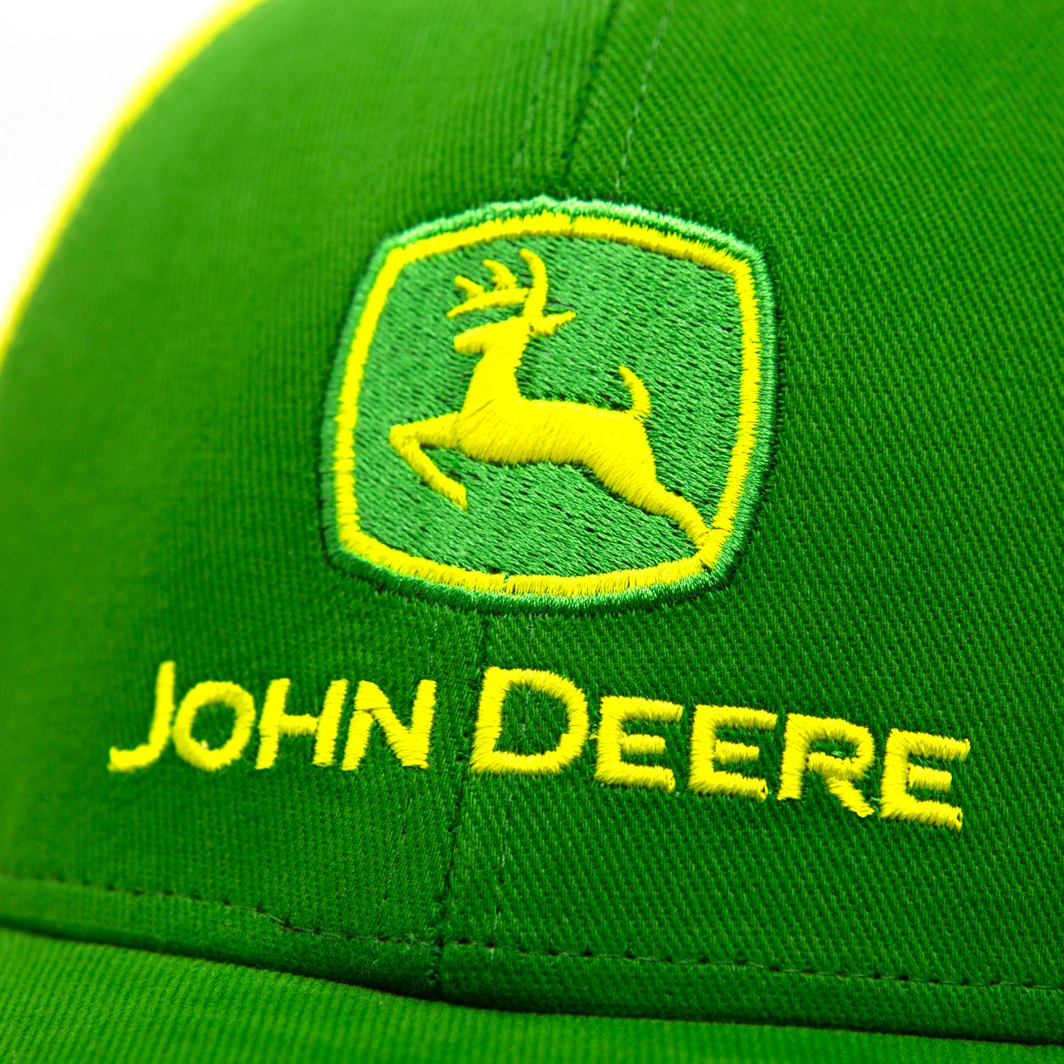Gorro Verde John Deere - Malla Amarilla