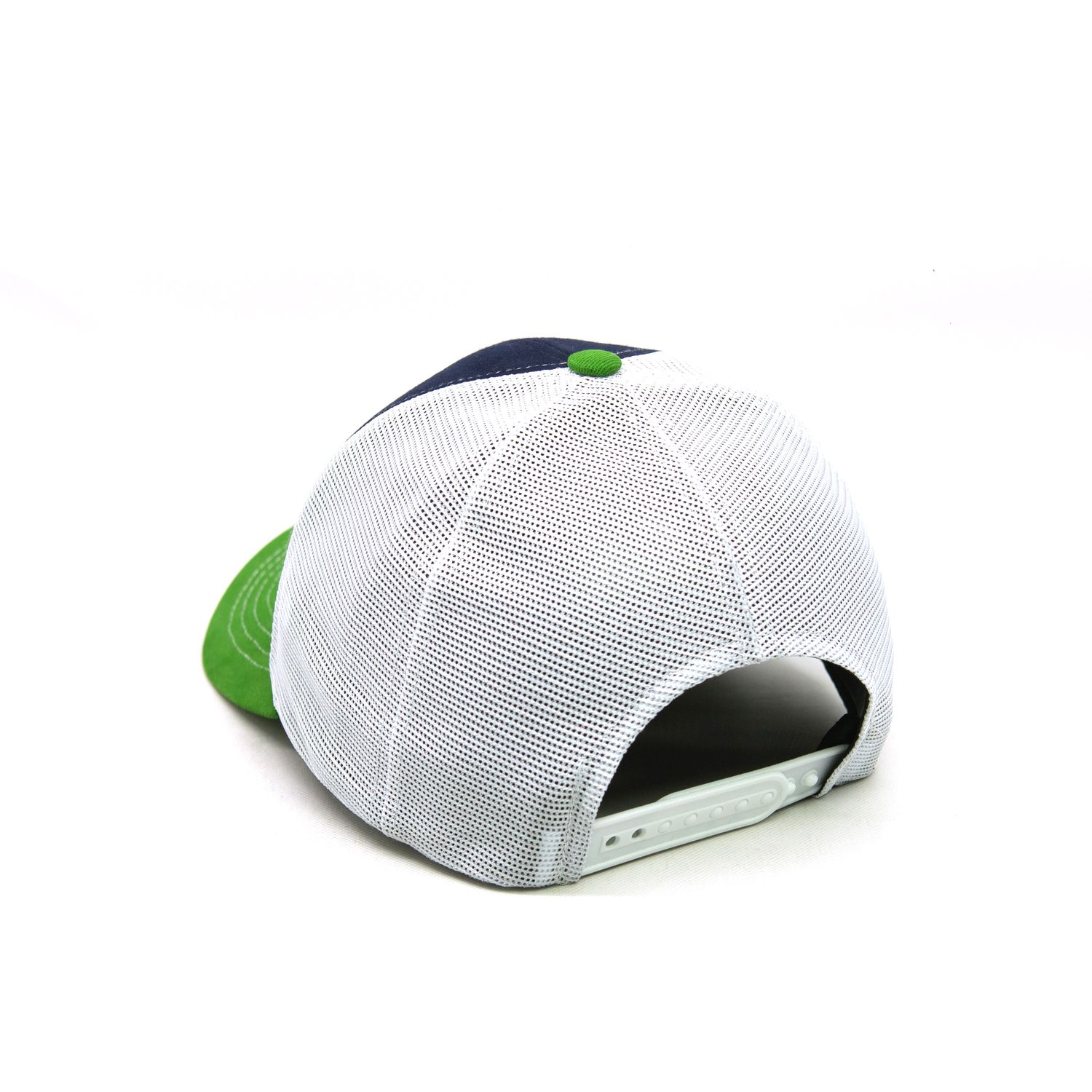 Gorro John Deere Azul/Verde - Malla Blanca