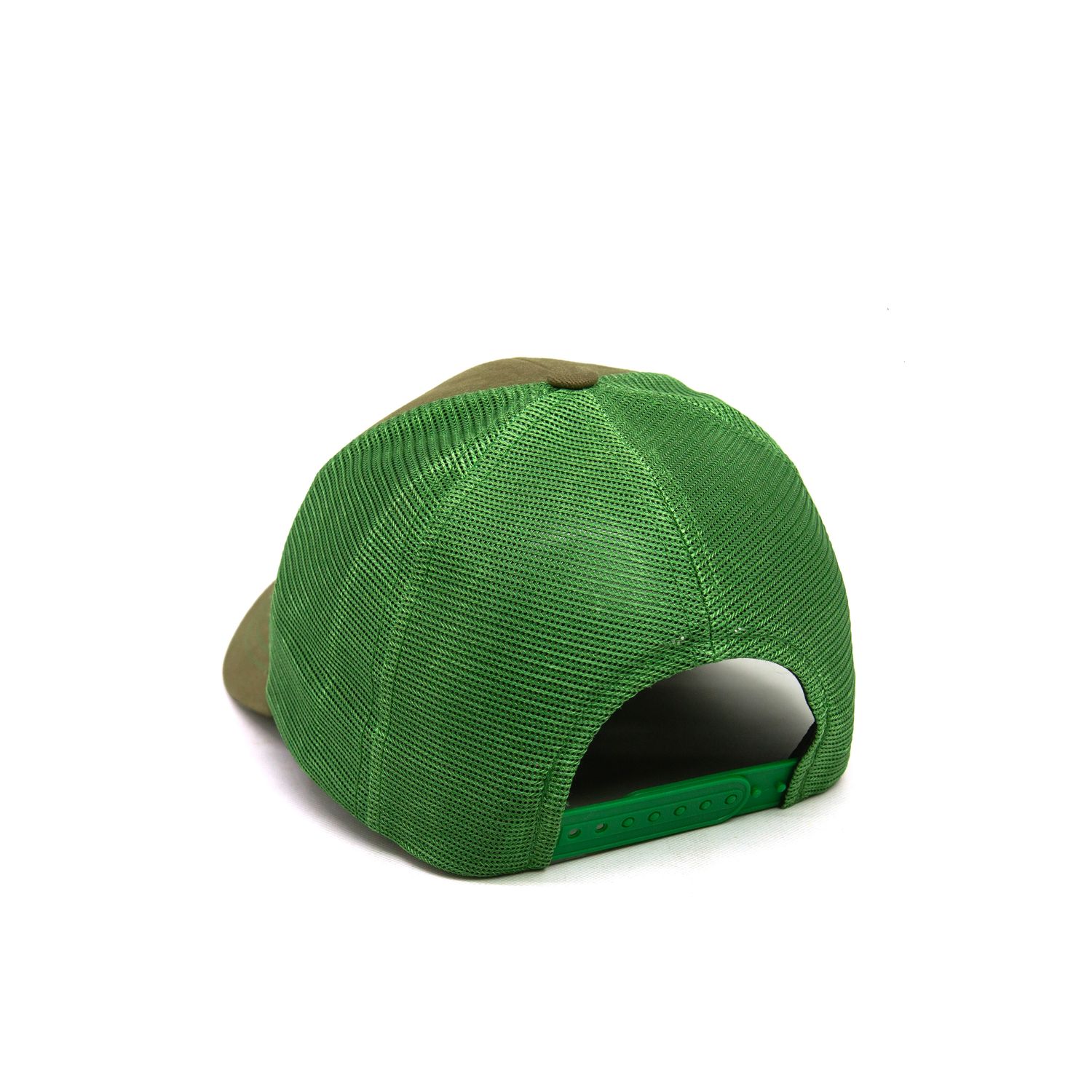 Gorro Marrón John Deere - Malla Verde/Logo Agro