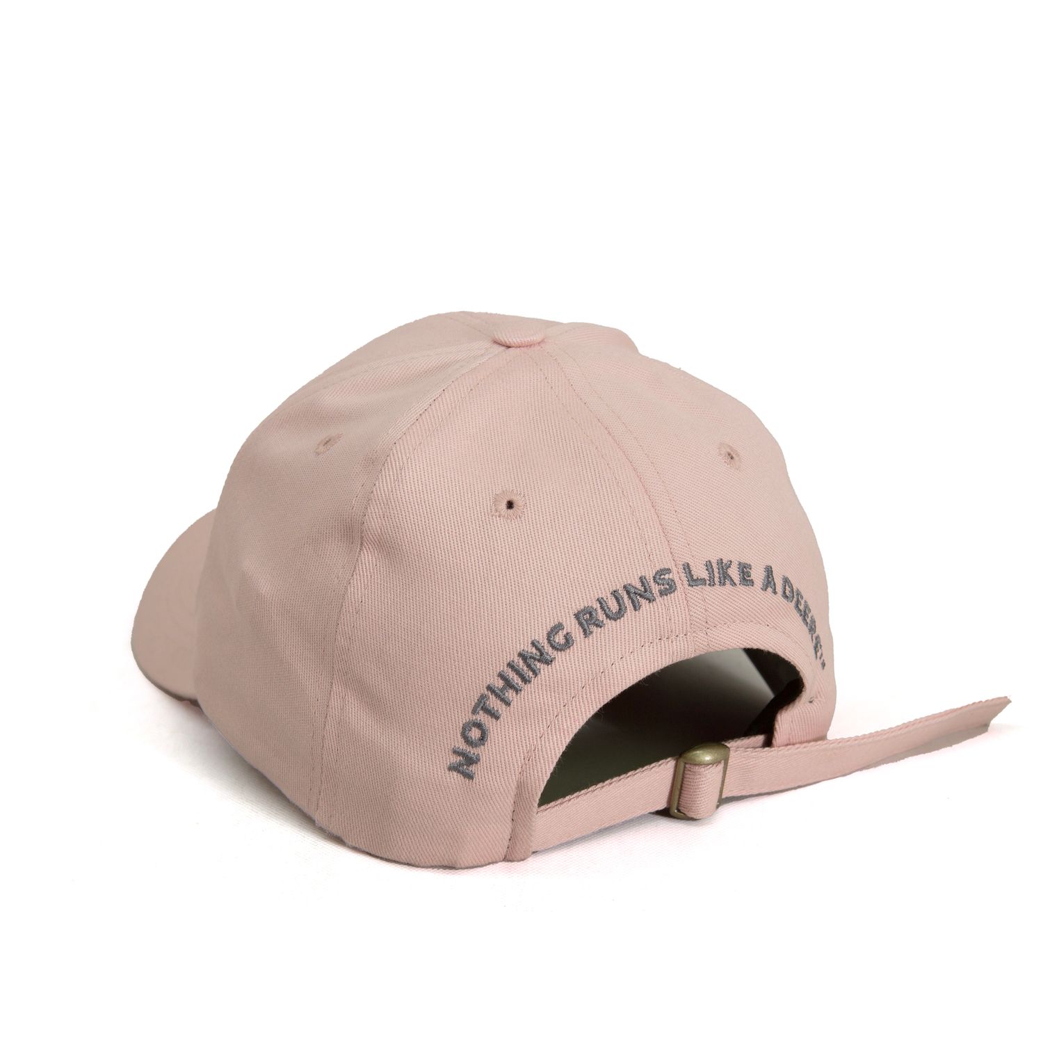 Gorro John Deere Rosa - Logo Gris