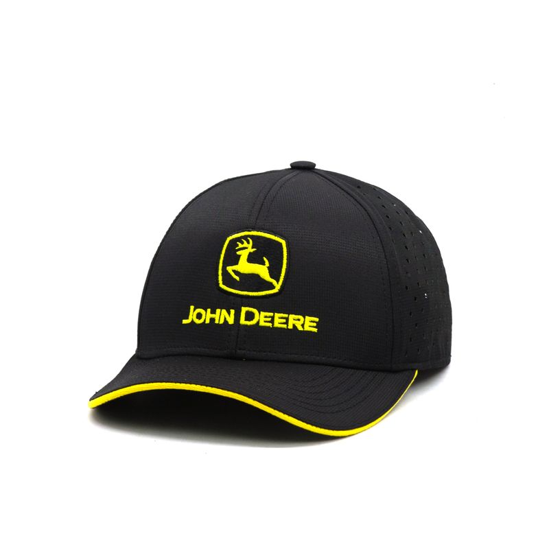 Gorro John Deere Negro Cierre Plástico
