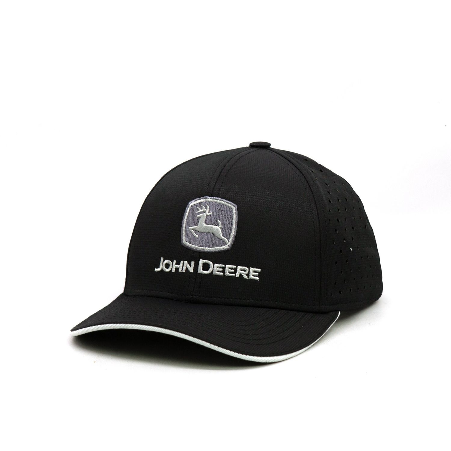 Gorro John Deere Negro Cierre Plástico