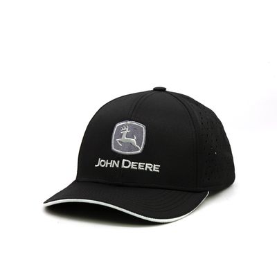 Gorro John Deere Negro Cierre Plástico