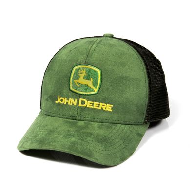 Gorro John Deere Verde - Malla Oliva