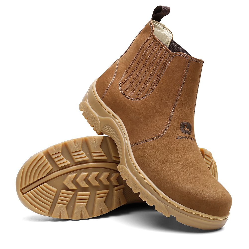 Bota John Deere Plataforma - Marrón