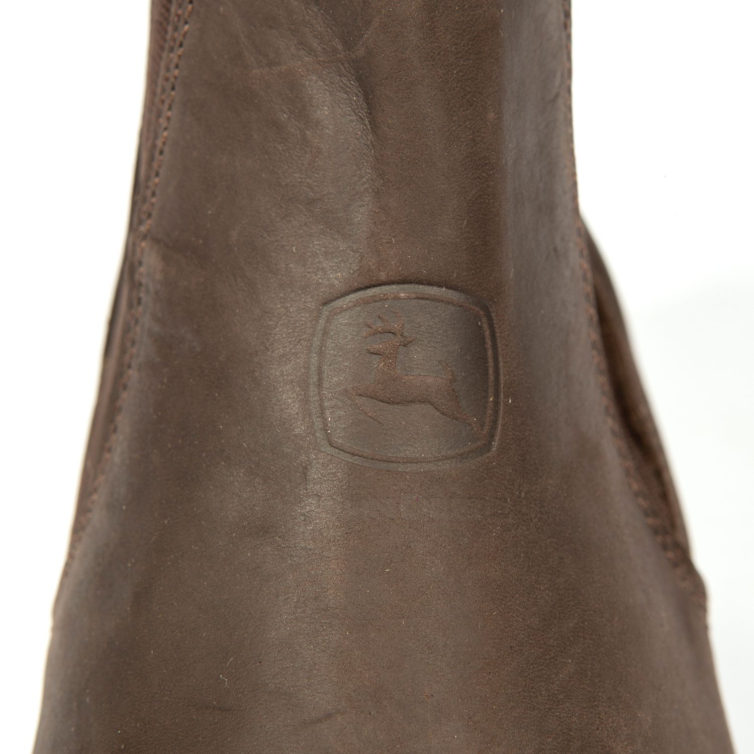 Bota John Deere De Cuero Clásica - Café