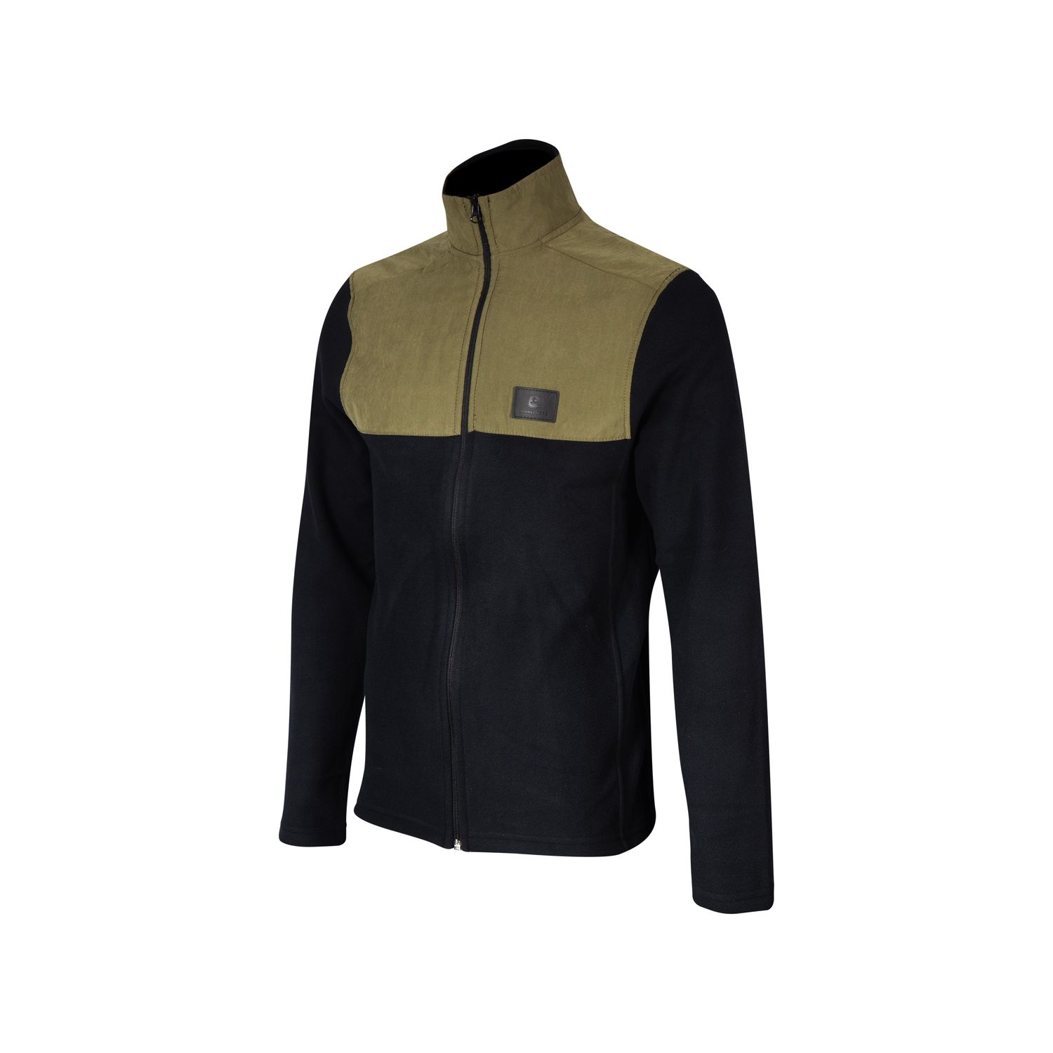 Campera John Deere Masc. Liviana Polar - Negro/Oliva