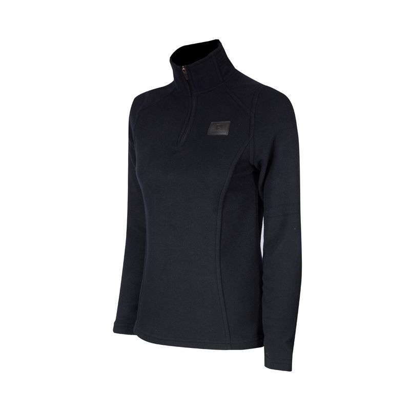 Buzo John Deere Fem. Polar Liviano - Negro