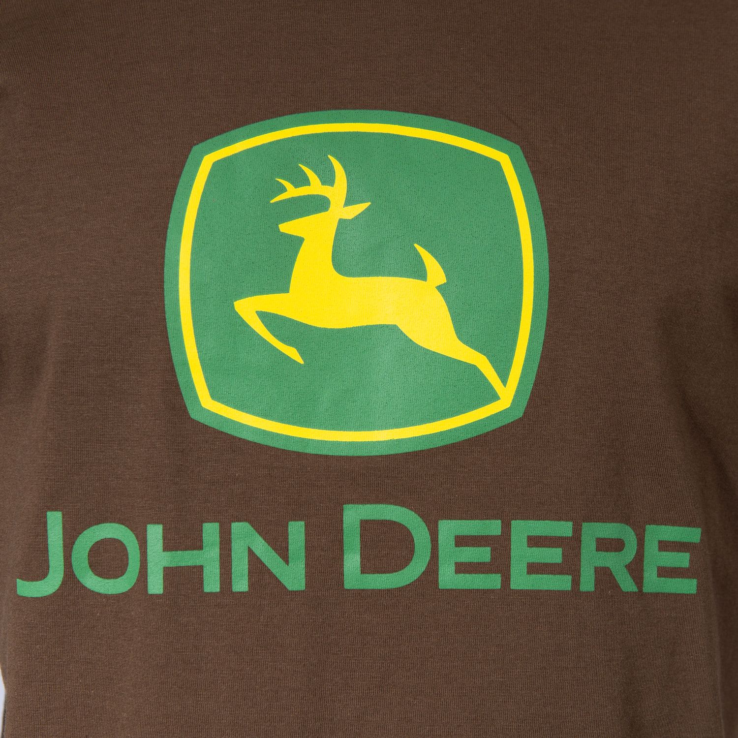 Camiseta John Deere Clásica Agrícola - Marrón