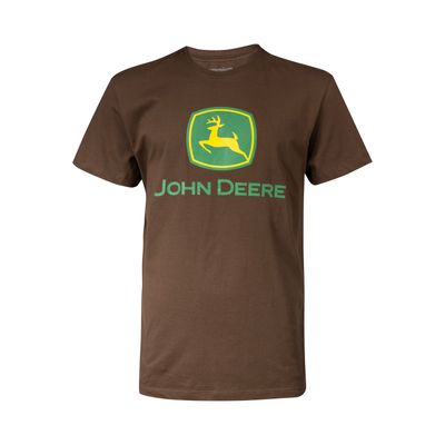 Camiseta John Deere Clásica Agrícola - Marrón