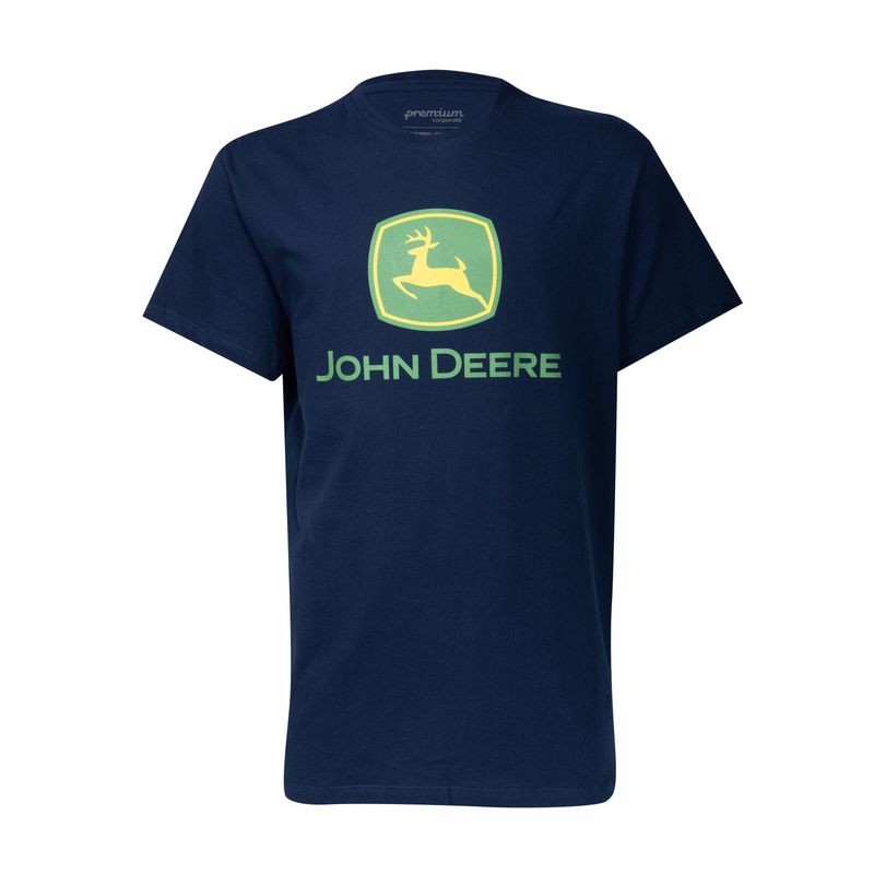 Camiseta John Deere Clásica Agrícola - Azul Marino