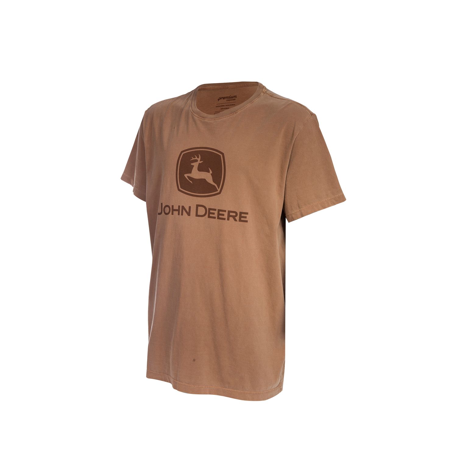 Camiseta John Deere Clásica Logo - Tostado