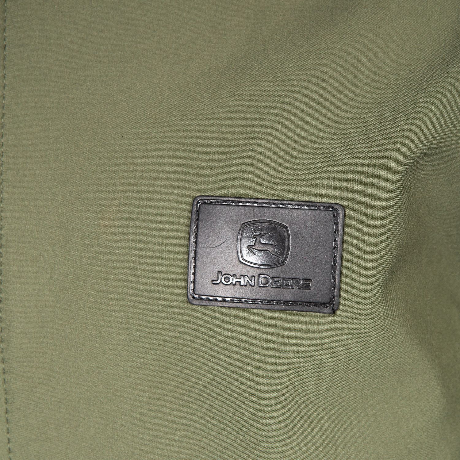 Campera John Deere Neopreno Verde Militar