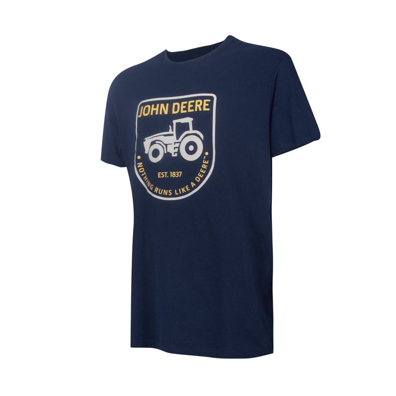 Camiseta John Deere Tractor - Azul Marino