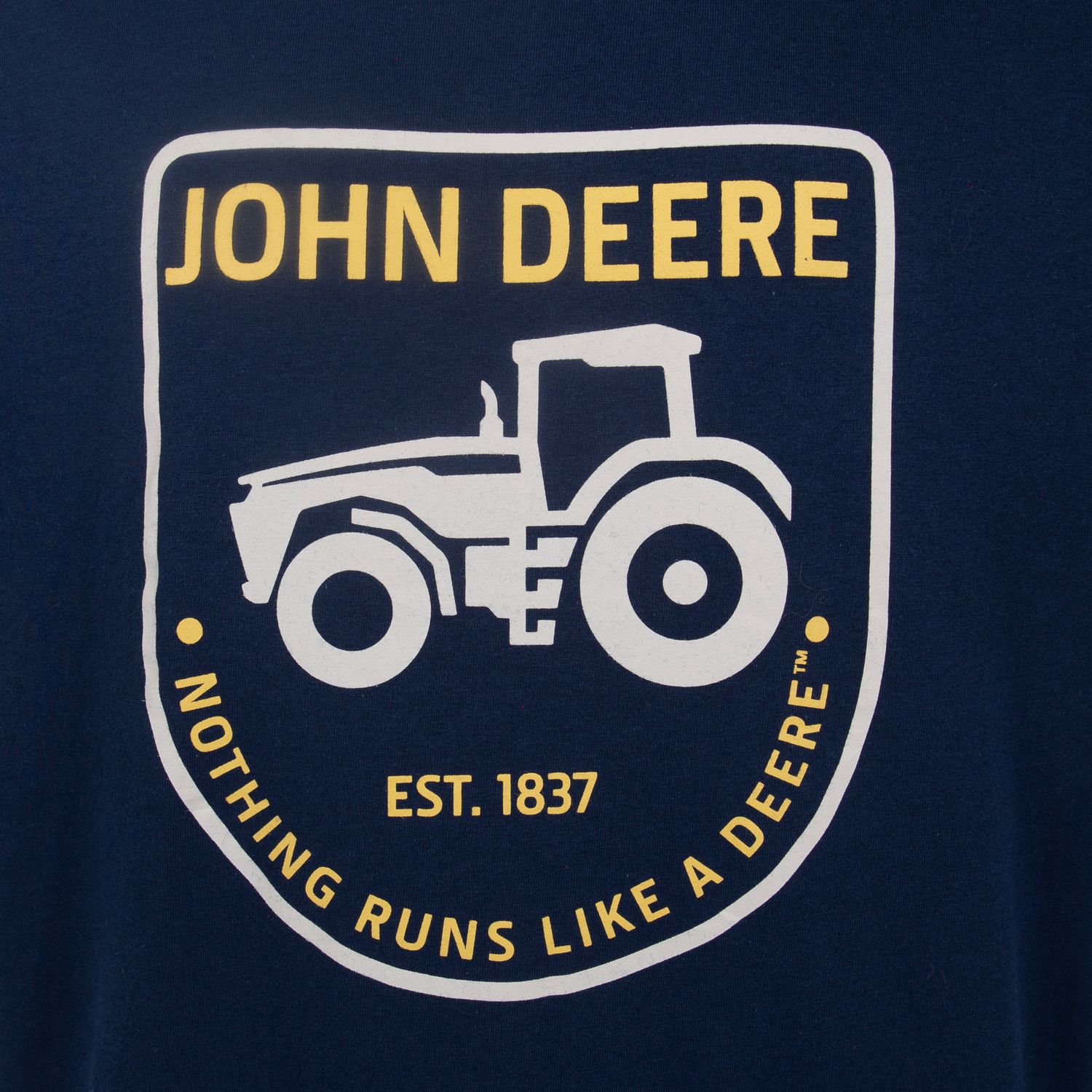 Camiseta John Deere Tractor - Azul Marino