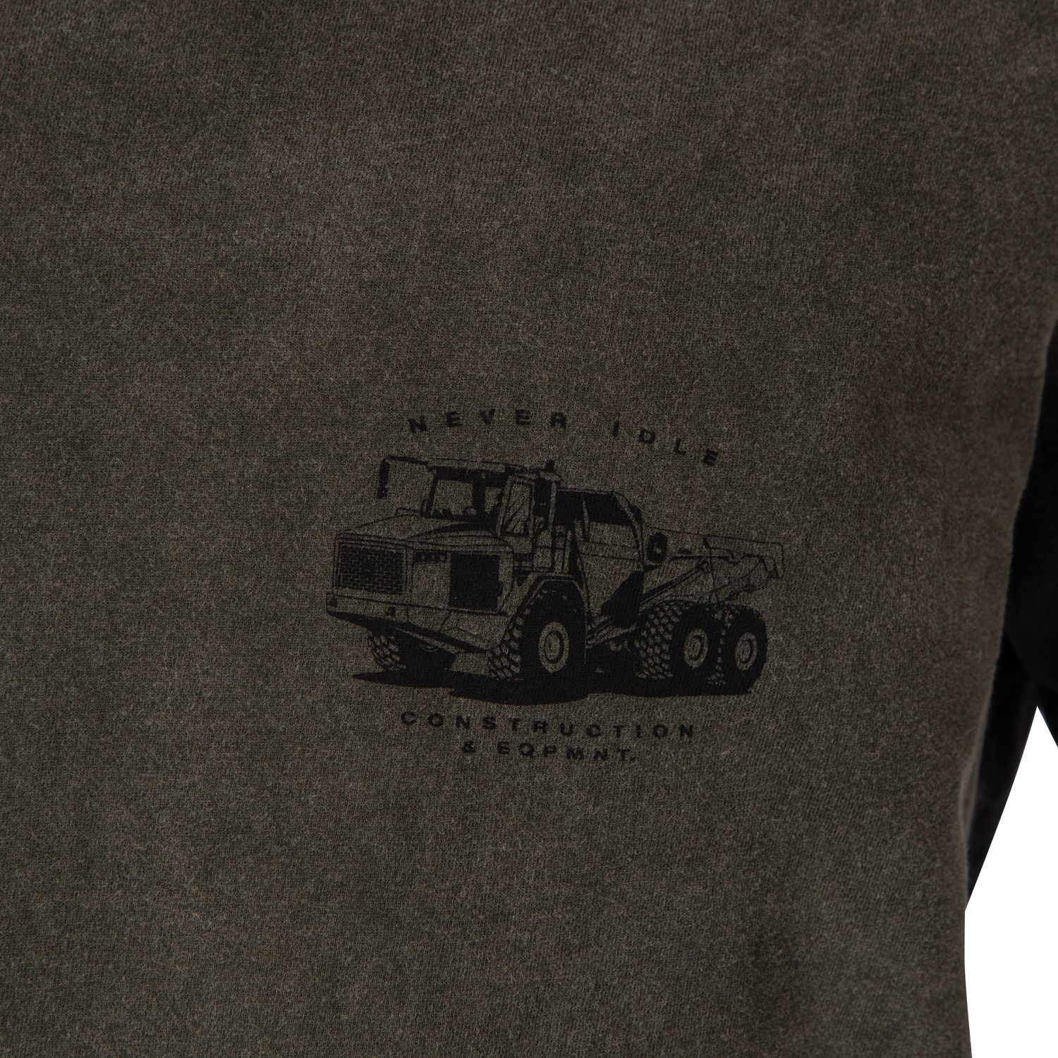 Camiseta John Deere 410E-II - Gris Oscuro