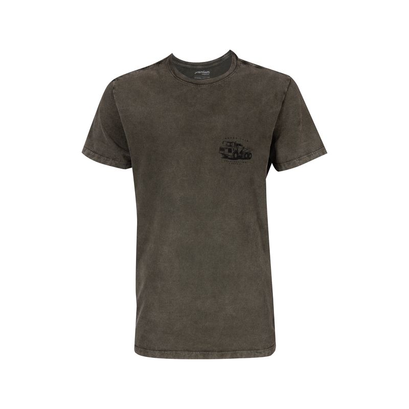 Camiseta John Deere 410E-II - Gris Oscuro
