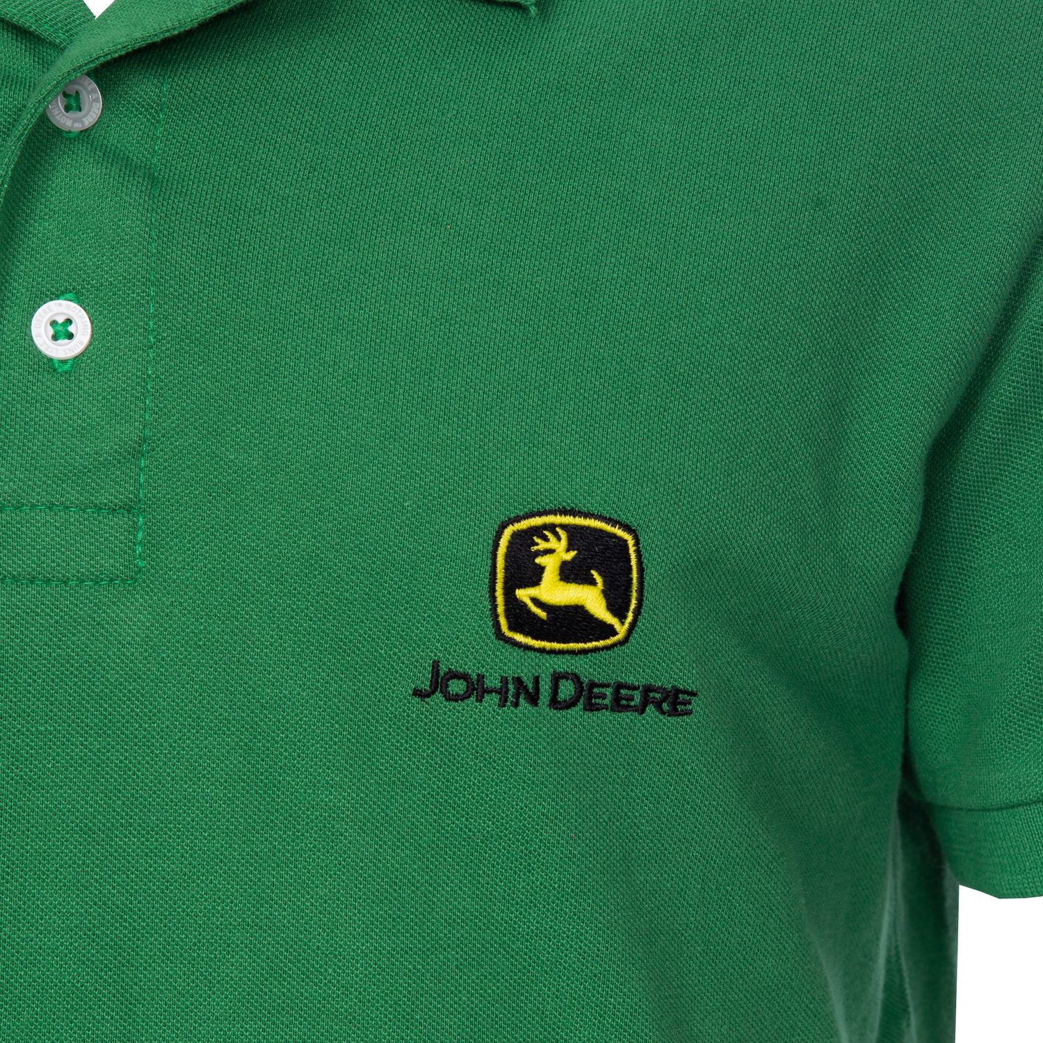 Remera John Deere Polo Verde Oficial - Construcción