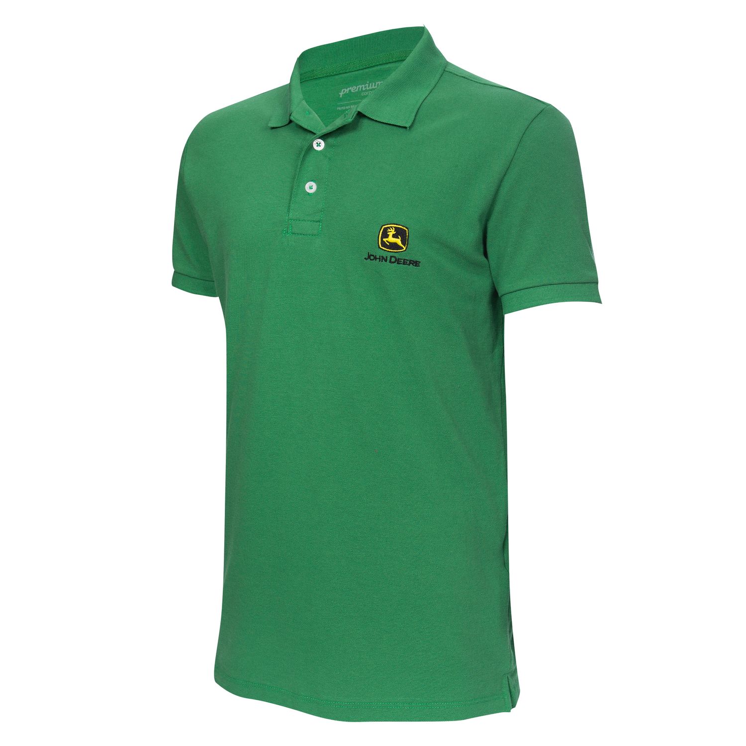 Remera John Deere Polo Verde Oficial - Construcción
