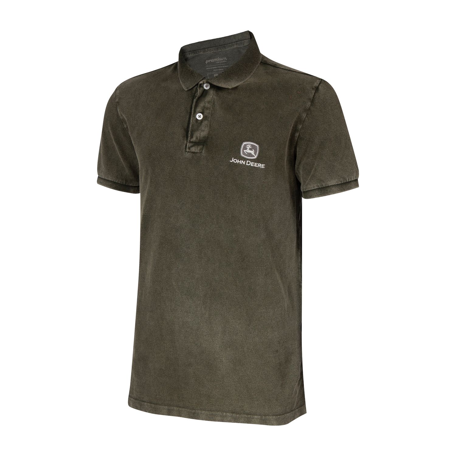 Remera Polo John Deere Vintage