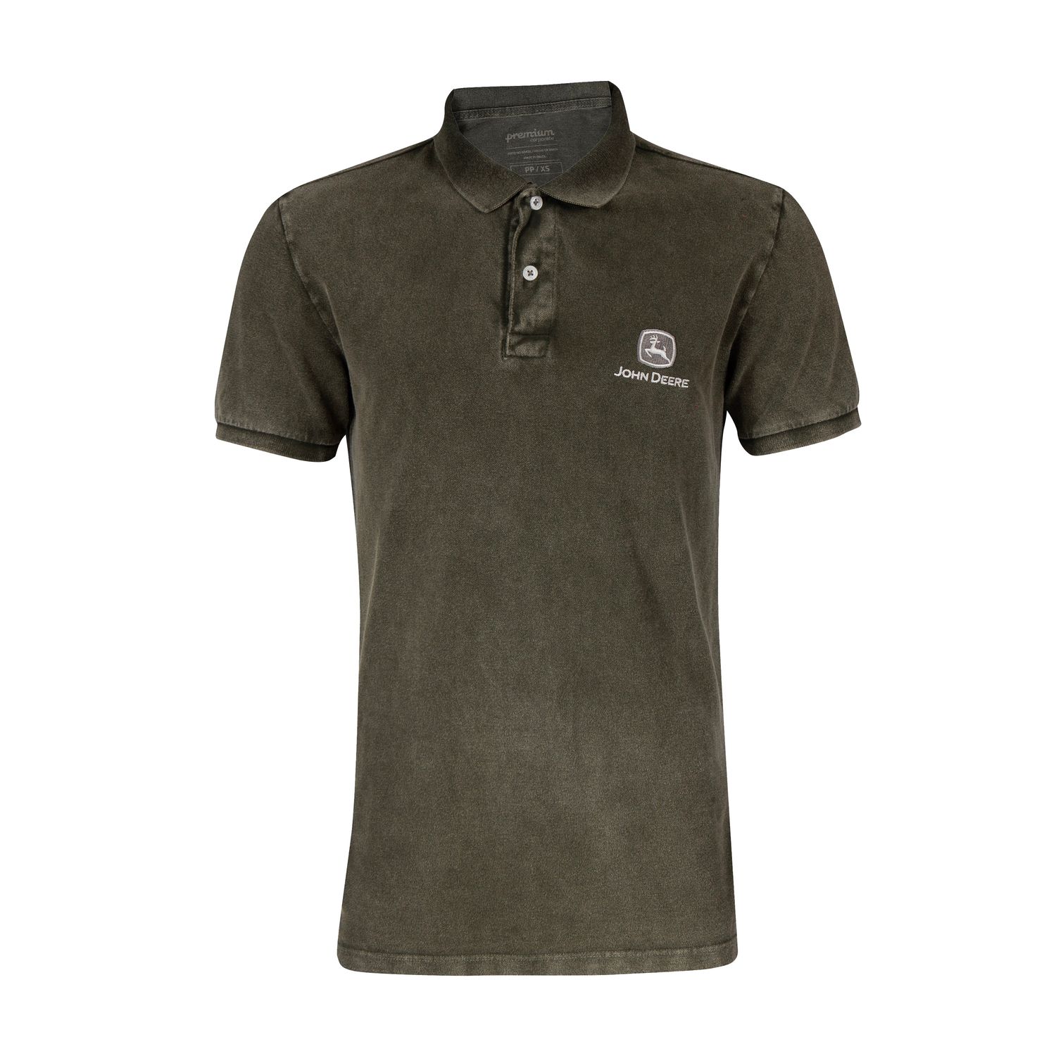 Remera Polo John Deere Vintage