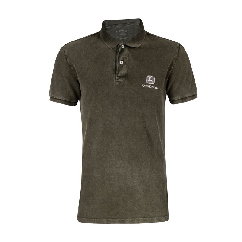 Remera Polo John Deere Vintage