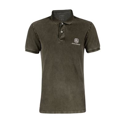 Remera Polo John Deere Vintage
