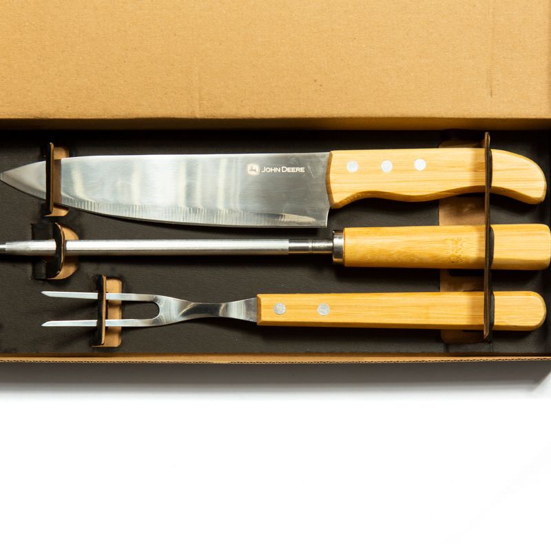 Kit John Deere Cuchillo + Pincho + Chaira