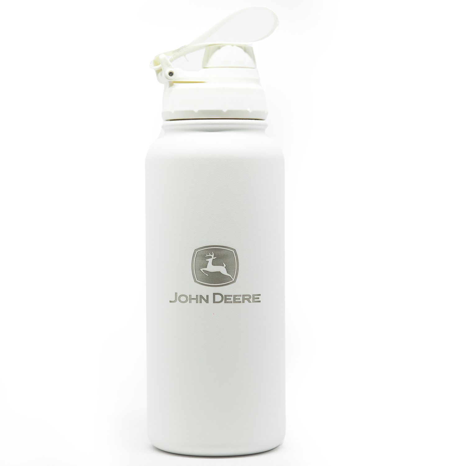 Botella John Deere Acero Inoxidable Con Tapa Rosca