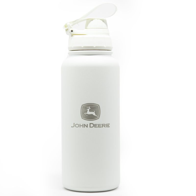 Botella John Deere Acero Inoxidable Con Tapa Rosca