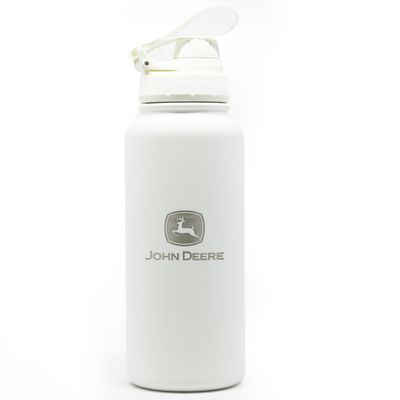 Botella John Deere Acero Inoxidable Con Tapa Rosca