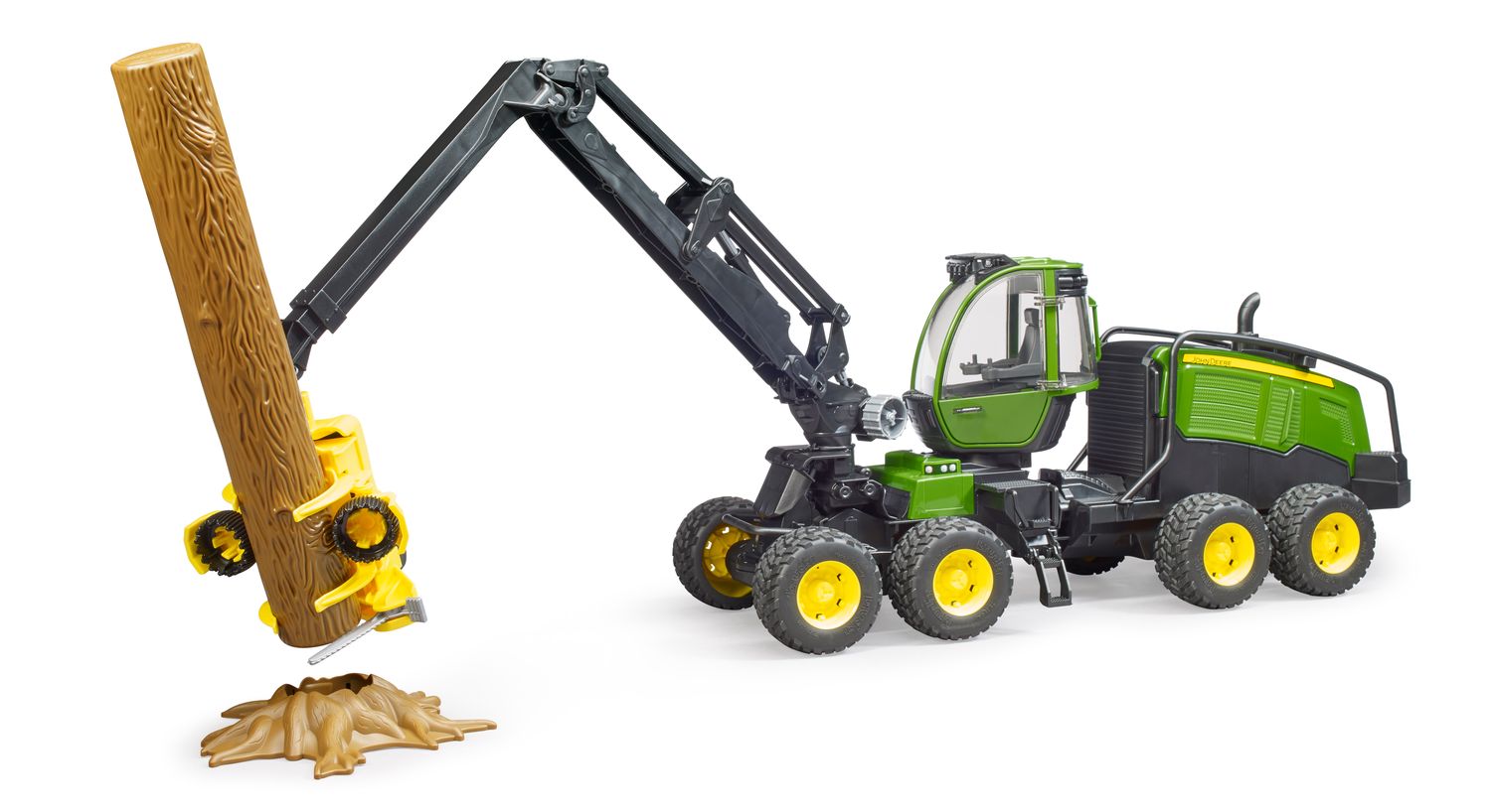 Skidder Forestal John Deere 848L-II con Garra para Troncos - 1/16 Skidder Forestal John Deere 848L-II con Garra para Troncos - 1/16